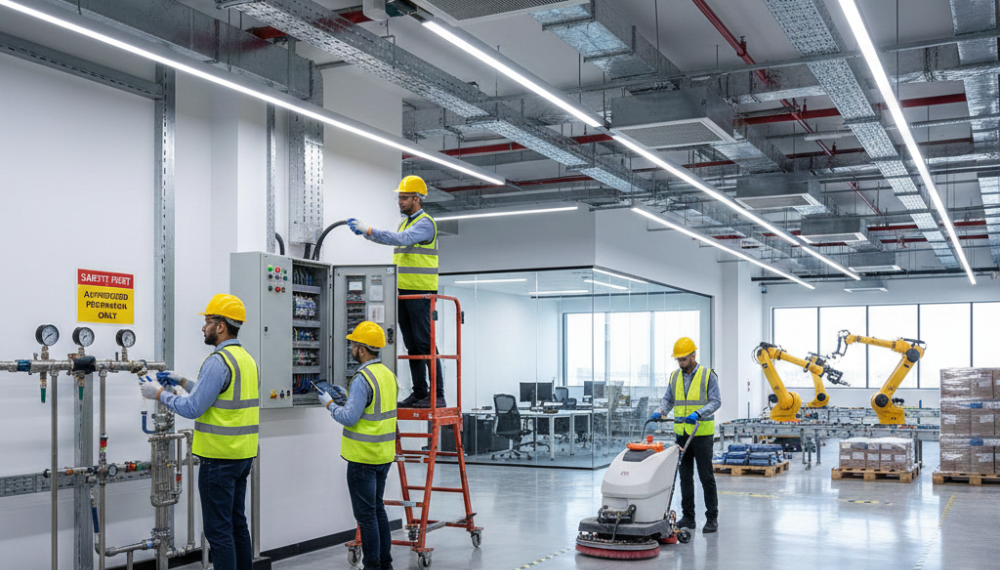 Facility management services in Dubai workplace