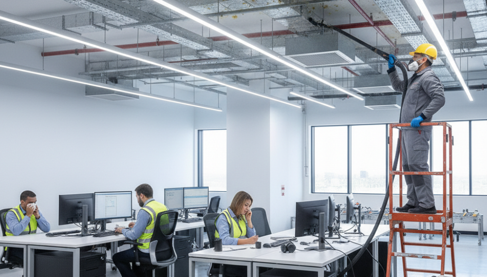 HVAC duct cleaning